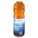 H2O Active® Eco Base 650 ml Sportflasche mit Klappdeckel, orange/ orange