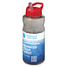 H2O Active® Eco Big Base 1L Sportflasche mit Ausgussdeckel, kohle