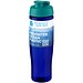 H2O Active® Eco Tempo 700 ml Sportflasche mit Klappdeckel, aquablau