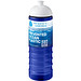 H2O Active® Eco Treble 750 ml Sportflasche mit Stülpdeckel, blau, weiß