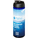 H2O Active® Eco Vibe 850 ml Sportflasche mit Klappdeckel, blau, schwarz