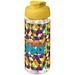 H2O Active® Octave Tritan™ 600-ml-Sportflasche mit Klappdeckel, transparentklar/gelb