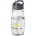 H2O Active® Pulse 600 ml Sportflasche mit Ausgussdeckel, transparent/grau