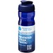H2O Eco Sportflasche mit Klappdeckel, 650 ml, blau