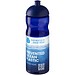 H2O Eco Sportflasche mit Stülpdeckel, 650 ml, blau