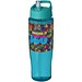 H2O Tempo Sportflasche mit Ausgussdeckel, 700 ml, aquablau