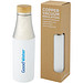 Hulan 540 ml Kupfer-Vakuum Isolierflasche mit Bambusdeckel, weiss