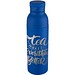 Illuminate 650 ml RCS doppelwandige Isolierflasche aus recyceltem Edelstahl, royalblau