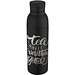 Illuminate 650 ml RCS doppelwandige Isolierflasche aus recyceltem Edelstahl, schwarz