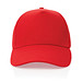 Impact 5 Panel Kappe aus 280gr rCotton mit AWARE Tracer, rot