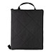Impact Aware™ RPET faltbare, gesteppte Picknickdecke, schwarz