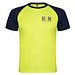 Indianapolis Sport T-Shirt für Kinder, Fluor Yellow / schwarz, 8
