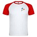 Indianapolis Sport T-Shirt für Kinder, weiß / rot, 8