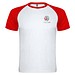 Indianapolis T-Shirt Unisex aus recyceltem Material, weiß / rot, M