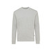 Iqoniq Denali ungefärbt. Rundhals-Sweater, ungefärbtes Grau, L
