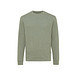 Iqoniq Denali ungefärbt. Rundhals-Sweater, ungefärbtes grün, L