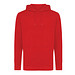 Iqoniq Jasper Hoodie aus recycelter Baumwolle, rot, XS