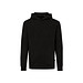 Iqoniq Jasper Hoodie aus recycelter Baumwolle, schwarz, XXS