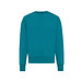 Iqoniq Kruger Relax-Rundhals-Sweater aus recycelt. Baumwolle, verdigris, L