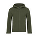 Iqoniq Makalu Damen Softshelljacke aus recyceltem Polyester, khaki, XS