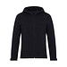 Iqoniq Makalu Damen Softshelljacke aus recyceltem Polyester, schwarz, XS