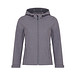 Iqoniq Makalu Damen Softshelljacke aus recyceltem Polyester, vulcano heather grey, XS