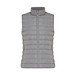 Iqoniq Meru Damen Bodywarmer aus recyceltem Polyester, Silbergrau, XXS