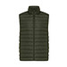 Iqoniq Meru Herren Bodywarmer aus recyceltem Polyester, khaki, S
