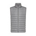 Iqoniq Meru Herren Bodywarmer aus recyceltem Polyester, Silbergrau, S