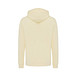 Iqoniq Rila Lightweight Hoodie aus recycelter Baumwolle, cream yellow, L