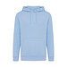 Iqoniq Rila Lightweight Hoodie aus recycelter Baumwolle, sky blue, XXXL