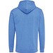 IQONIQ Torres ungefärbter Hoodie aus recycelter Baumwolle, heather blue, XXS