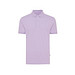 Iqoniq Yosemite Piqué-Poloshirt aus recycelter Baumwolle, lavender, S