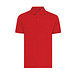 Iqoniq Yosemite Piqué-Poloshirt aus recycelter Baumwolle, rot, S