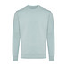 Iqoniq Zion Rundhals-Sweater aus recycelter Baumwolle, Iceberg green
