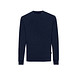 Iqoniq Zion Rundhals-Sweater aus recycelter Baumwolle, navy blau, M