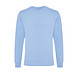 Iqoniq Zion Rundhals-Sweater aus recycelter Baumwolle, sky blue
