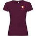 Jamaika T-Shirt für Damen, bordeaux, 2XL