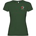 Jamaika T-Shirt für Damen, dunkelgrün, L