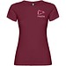 Jamaika T-Shirt für Damen, Garnet, L