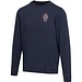 Jasper 280 g/m² Pullover mit Rundhalsausschnitt aus recycelter Bio Baumwolle (OCS), unisex, navy, M