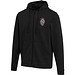 Jasper 280 g/m² Kapuzenpullover aus recycelter Bio Baumwolle (OCS) unisex, schwarz, XL