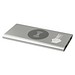 Juice 8000 mAh Typ-C kabellose Powerbank aus recyceltem Aluminium, silber
