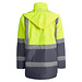 Kombinierter, gesteppter Parka Merak mit High Visibility, S, bleigrau/fluor yellow