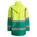 Kombinierter, gesteppter Parka Merak mit High Visibility, S, garden green/fluor yellow