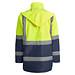 Kombinierter, gesteppter Parka Merak mit High Visibility, S, navy/fluor yellow
