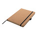 Kork Hardcover Notizbuch A5, braun