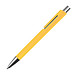Druckkugelschreiber Pamplona, blaue Mine, gelb
