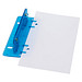 Kunststoff-Locher, blau/gefrostet