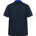 Kurzarm-Poloshirt Samurai in Farbkombination, XXL, navy/royalblau